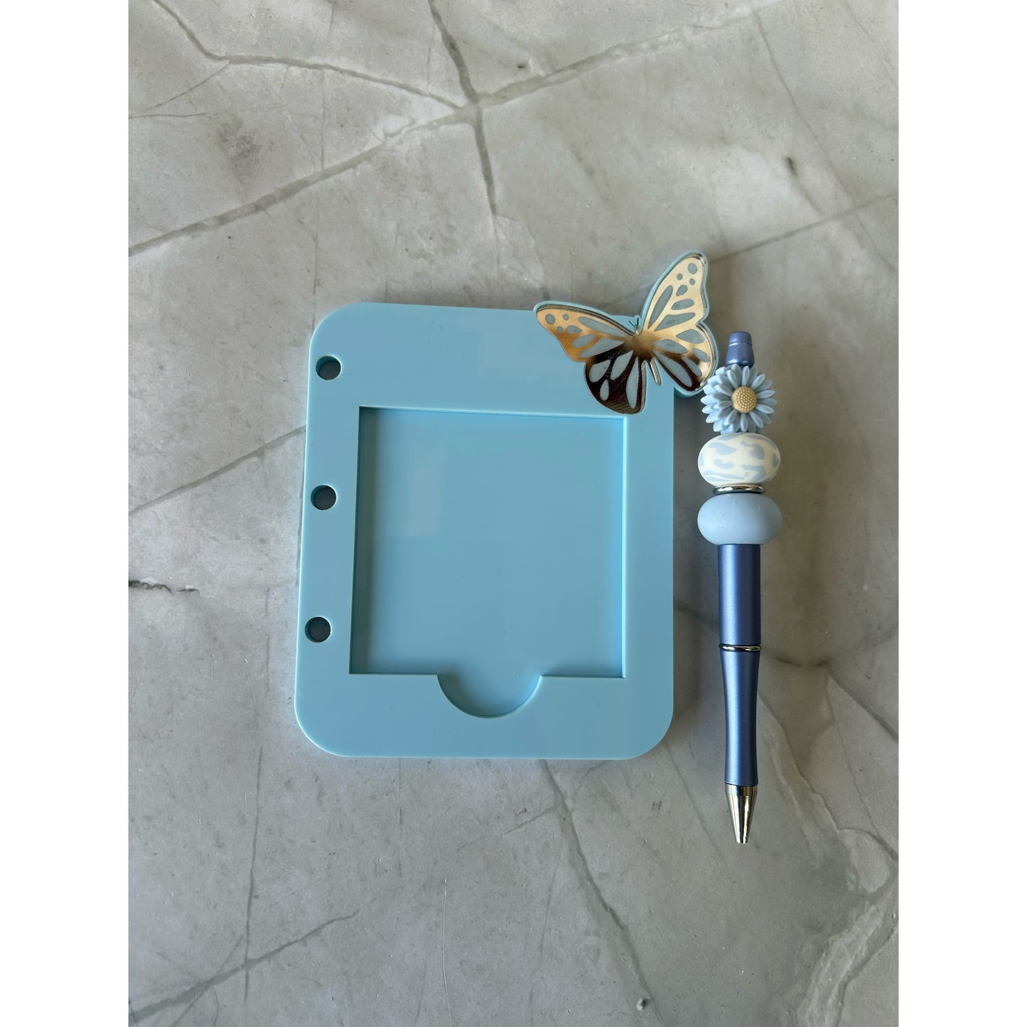 Winged Scribbles Sticky Note Holder