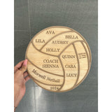 Personalised Thank You Plaque for Coaches