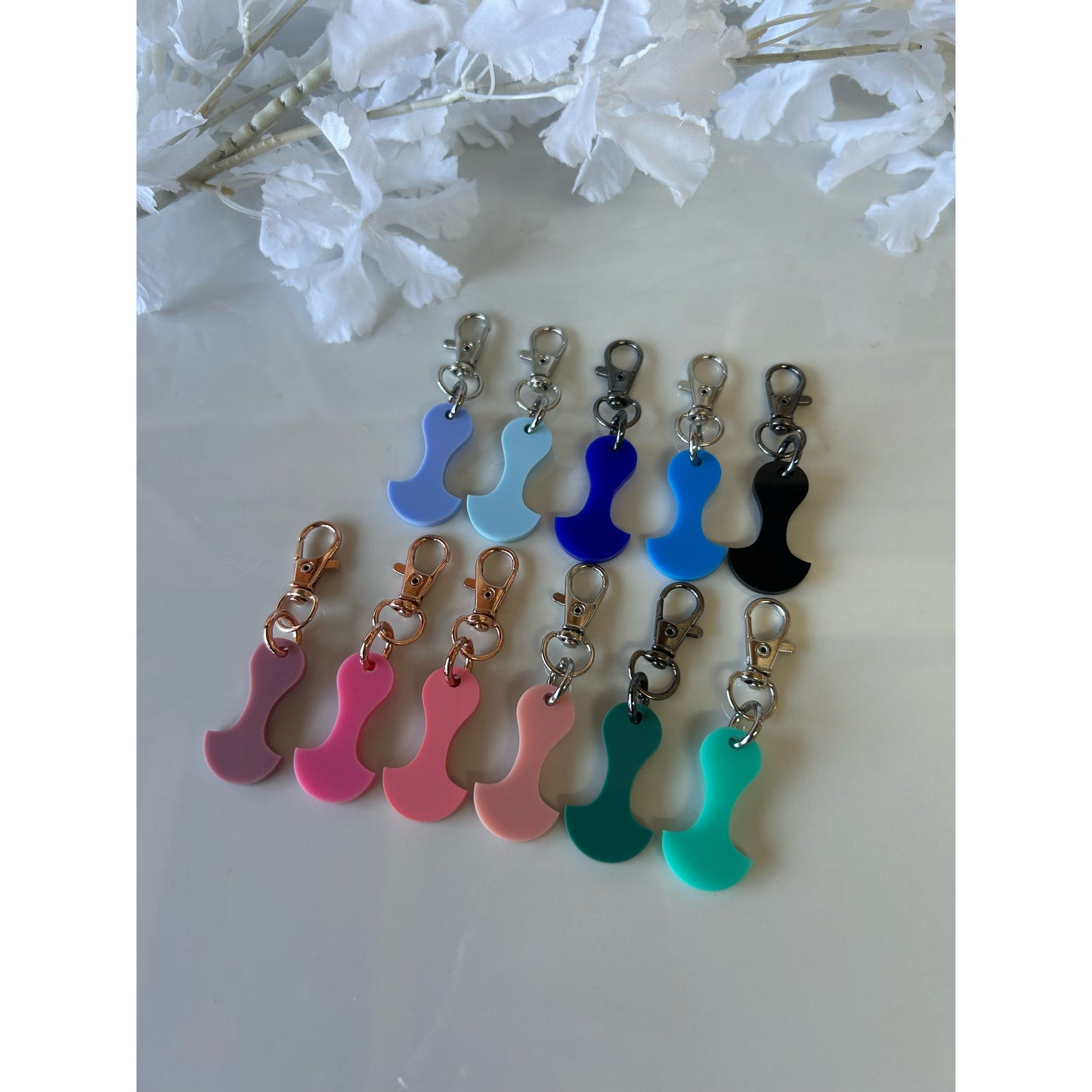 Acrylic Trolley Tokens