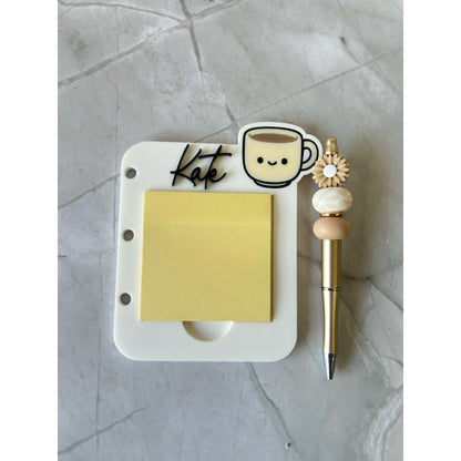 Note - A - Latte Sticky Note Holder