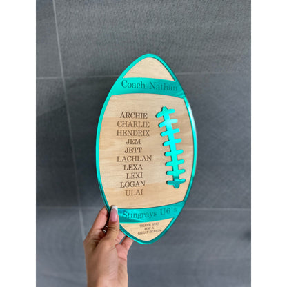 Coach Plaque