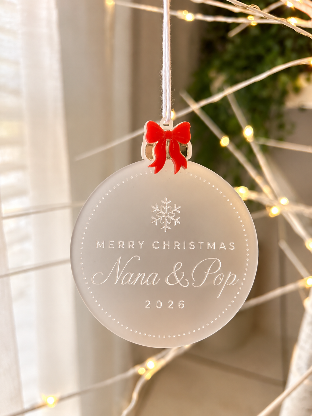 2026 Christmas Bauble