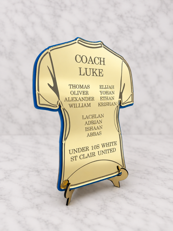 Soccer Jersey Coach Gift
