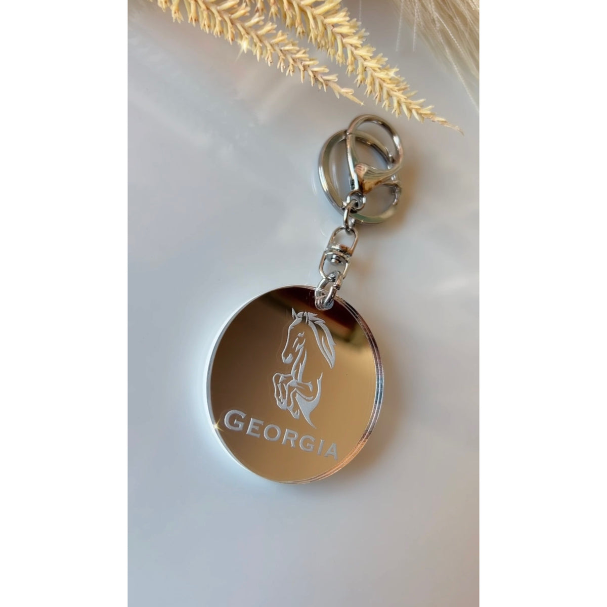 Round Acrylic Keychain, photo 3