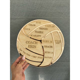 Personalised Thank You Plaque for Coaches