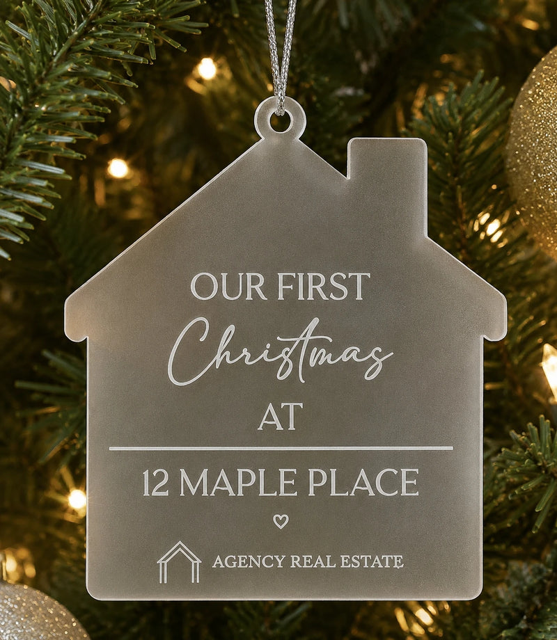 Our first Christmas client bauble