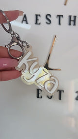 Double Layered Keychains