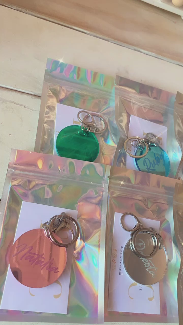 Round Acrylic Keychain, video 13