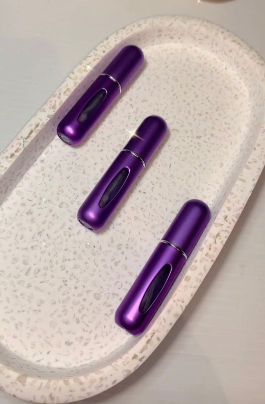 Purple Portable Perfume Bottle