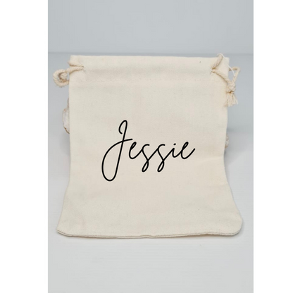 Soy Wax Candle + Personalised Pouch