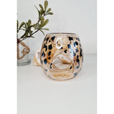 Tan Cheetah Print Melt Burner