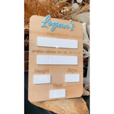 Back to school plaque