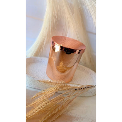 Rose Gold Aesthetic Candle