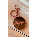 Round Acrylic Keychain
