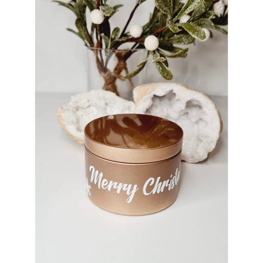 Personalised Copper Candle Tin