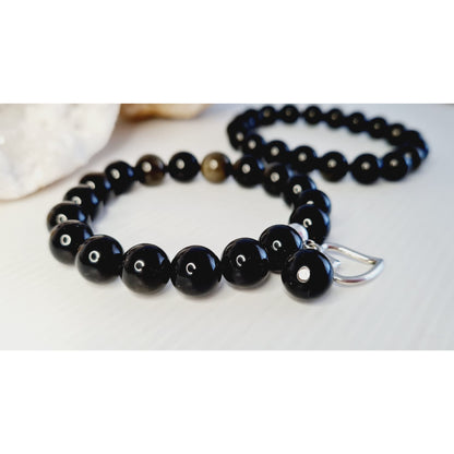 Black Obsidian Bracelet