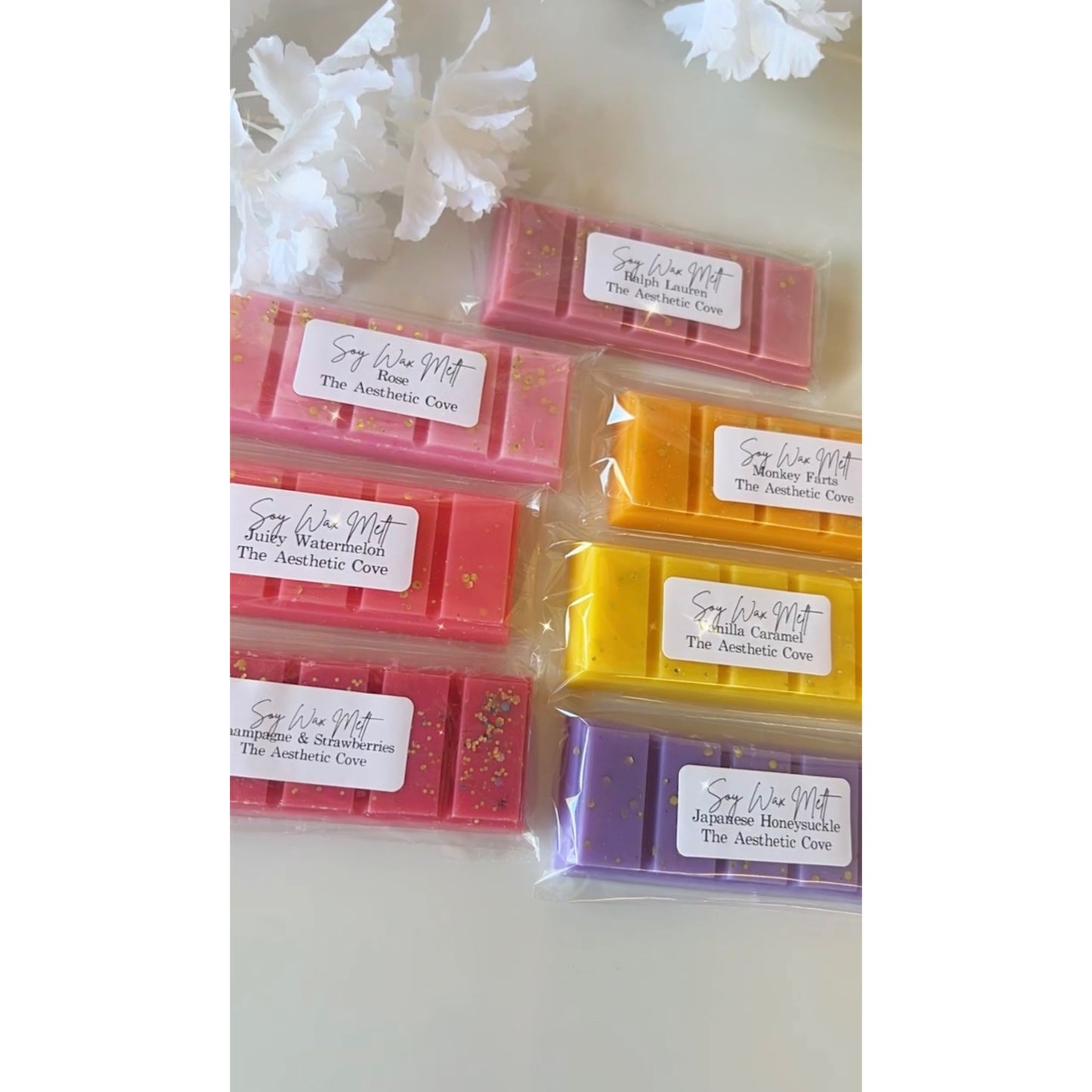 Soy Wax Snap Bars - Standard Scents