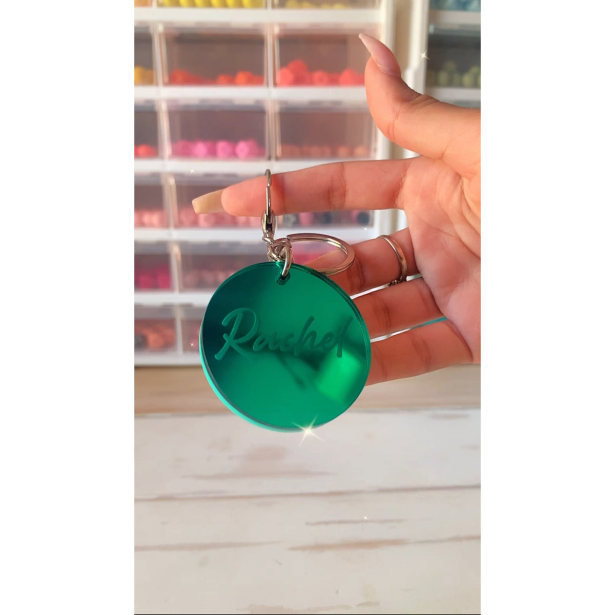 Round Acrylic Keychain, photo 10