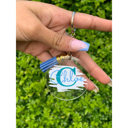 Personalised Paint Splat Keychain freeshipping - The Aesthetic Cove