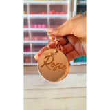 Round Acrylic Keychain