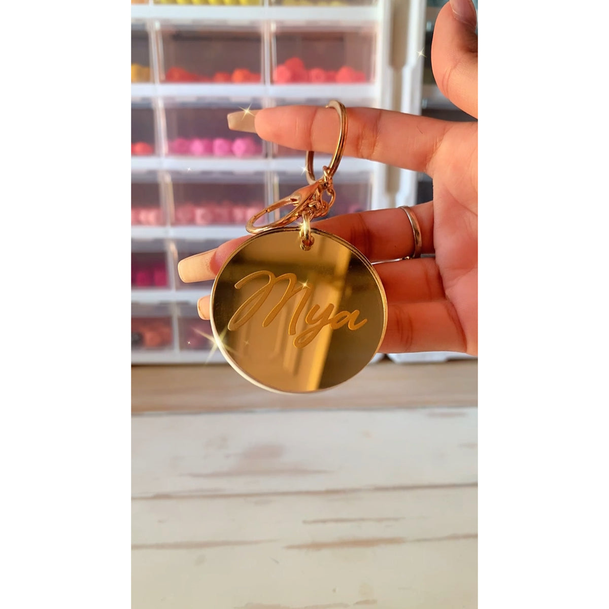 Round Acrylic Keychain, photo 8