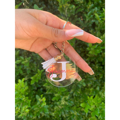 Personalised Paint Splat Keychain freeshipping - The Aesthetic Cove