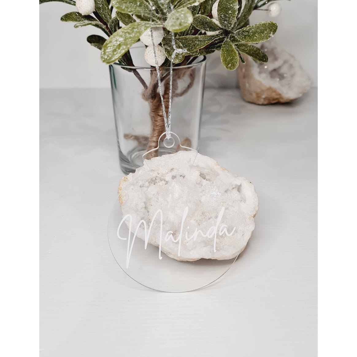 Personalised Acrylic Bauble
