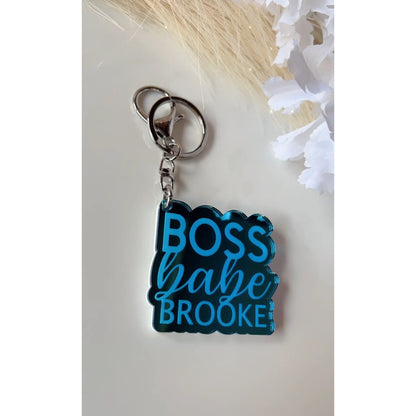 Boss Babe Keychain