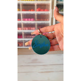 Round Acrylic Keychain