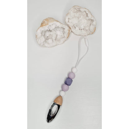Scented, silicone bead, hanging car air freshener