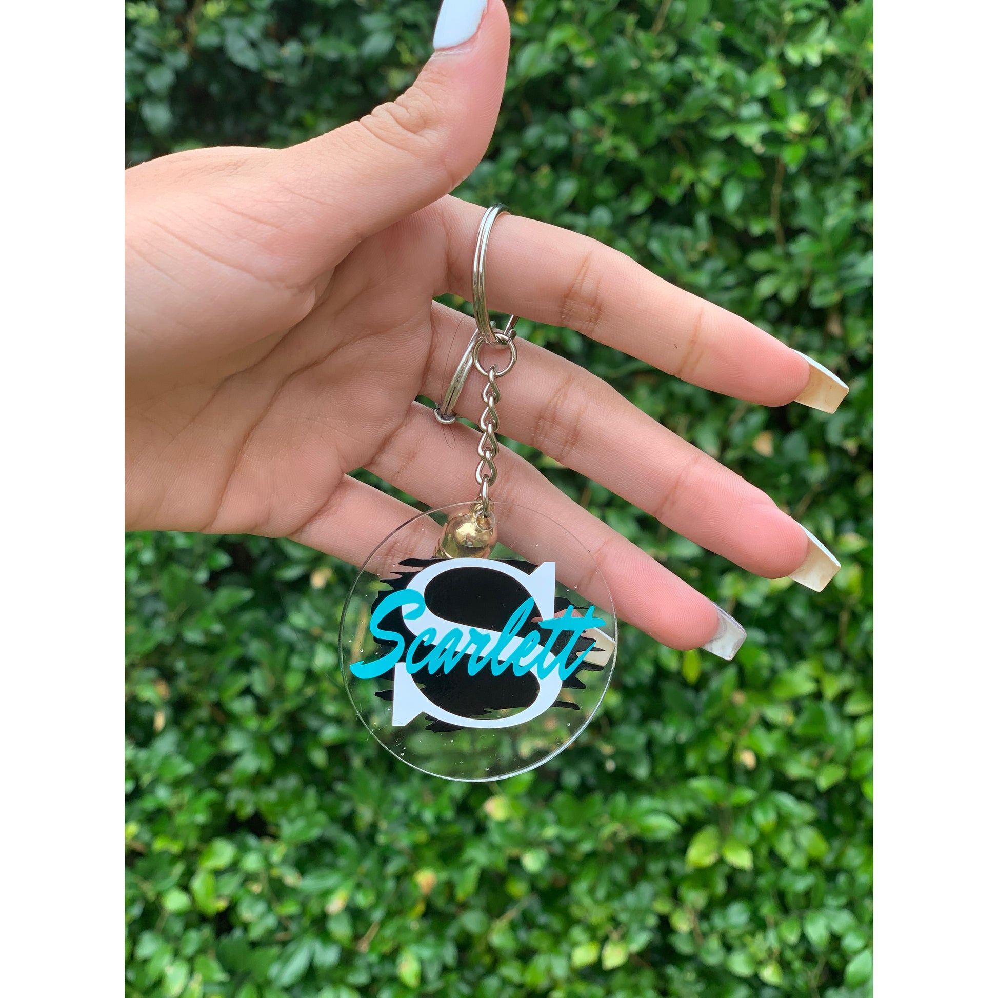 Personalised Paint Splat Keychain freeshipping - The Aesthetic Cove