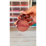 Round Acrylic Keychain