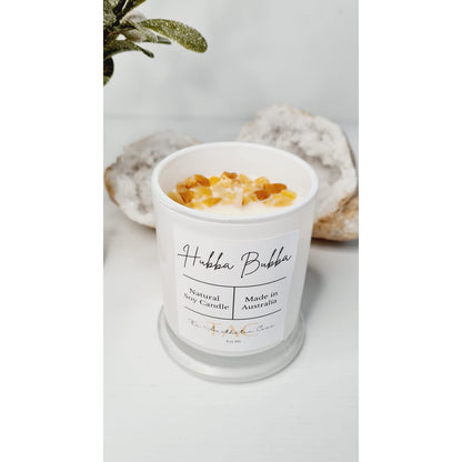 Yellow Aventurine Crystal Candle Jar