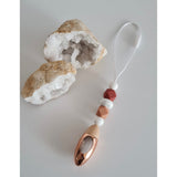 Scented, silicone bead, hanging car air freshener