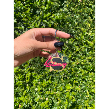 Personalised Paint Splat Keychain freeshipping - The Aesthetic Cove