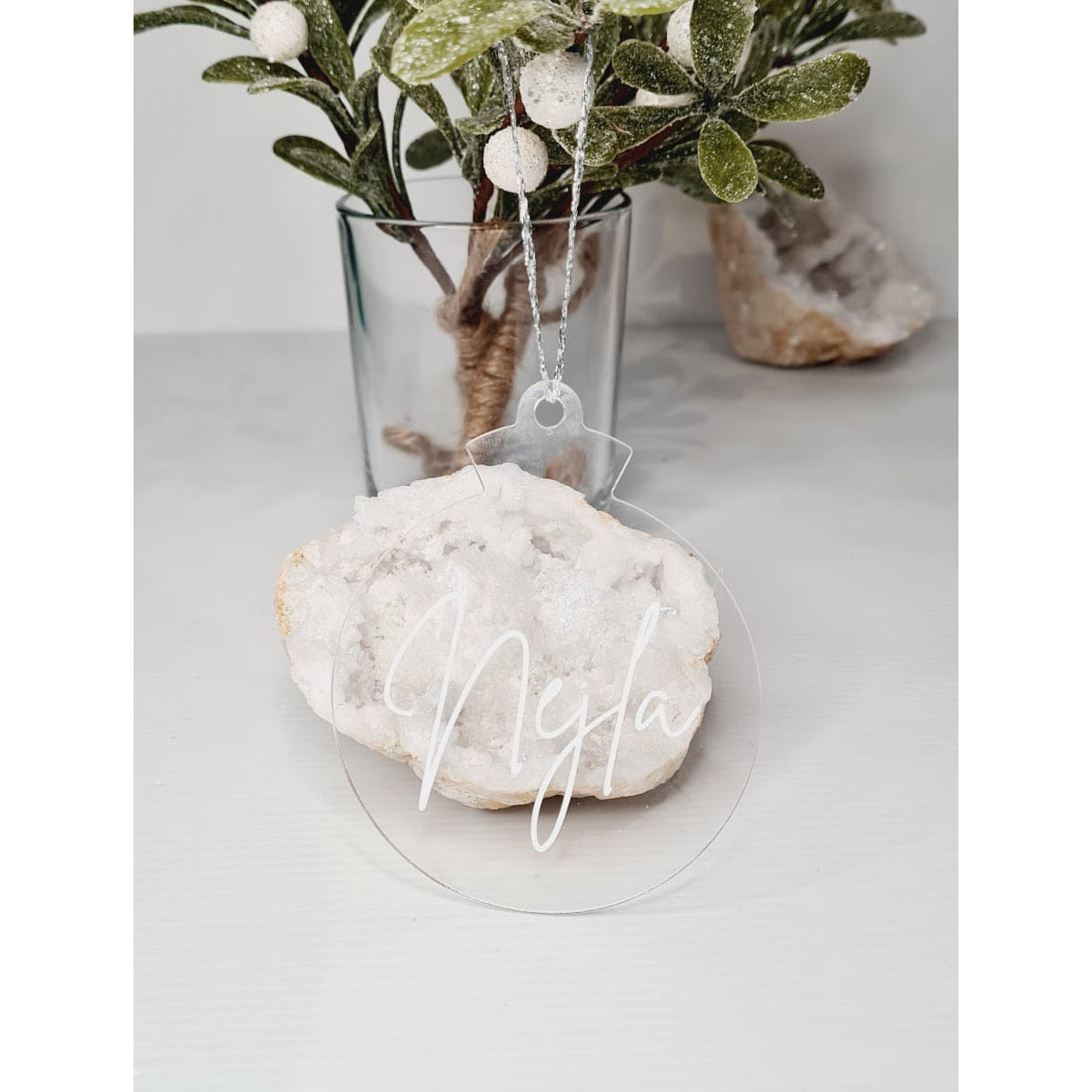 Personalised Acrylic Bauble