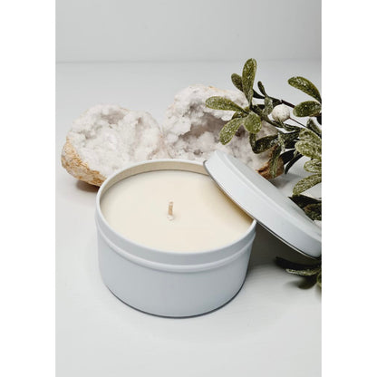 XL Matte Candle Tins - White