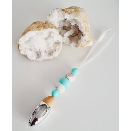 Scented, silicone bead, hanging car air freshener