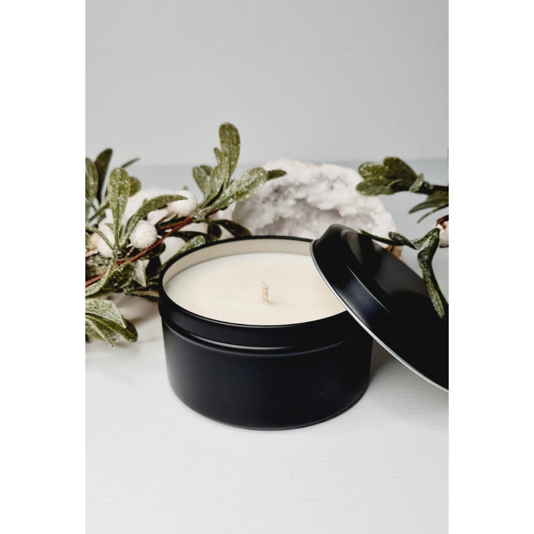 XL Matte Candle Tin - Black, photo 3