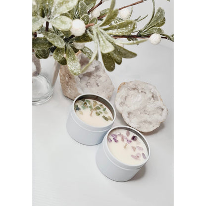 Crystal Candle Tin