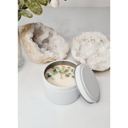 Crystal Candle Tin