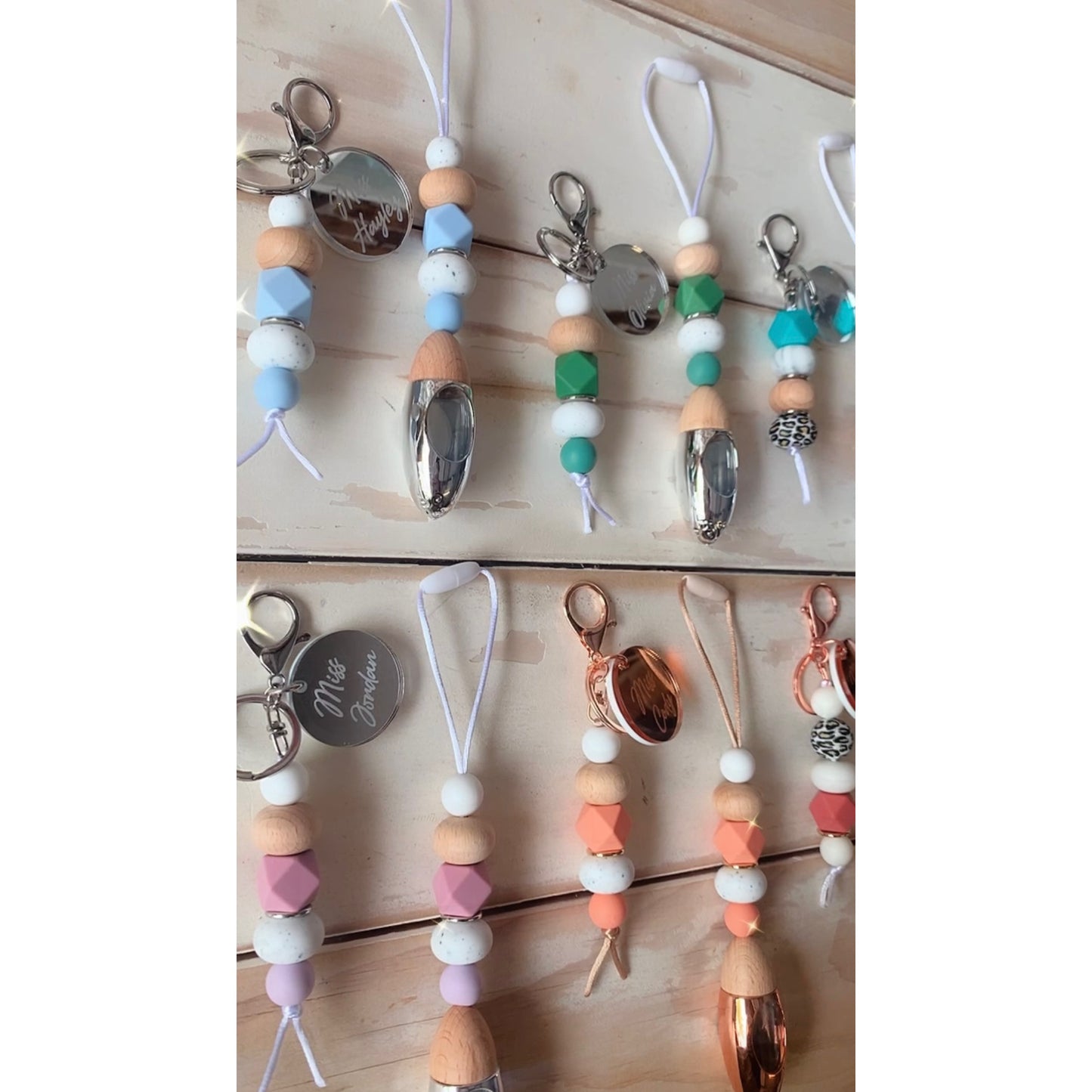 Additional Mirror Charms For Keychains