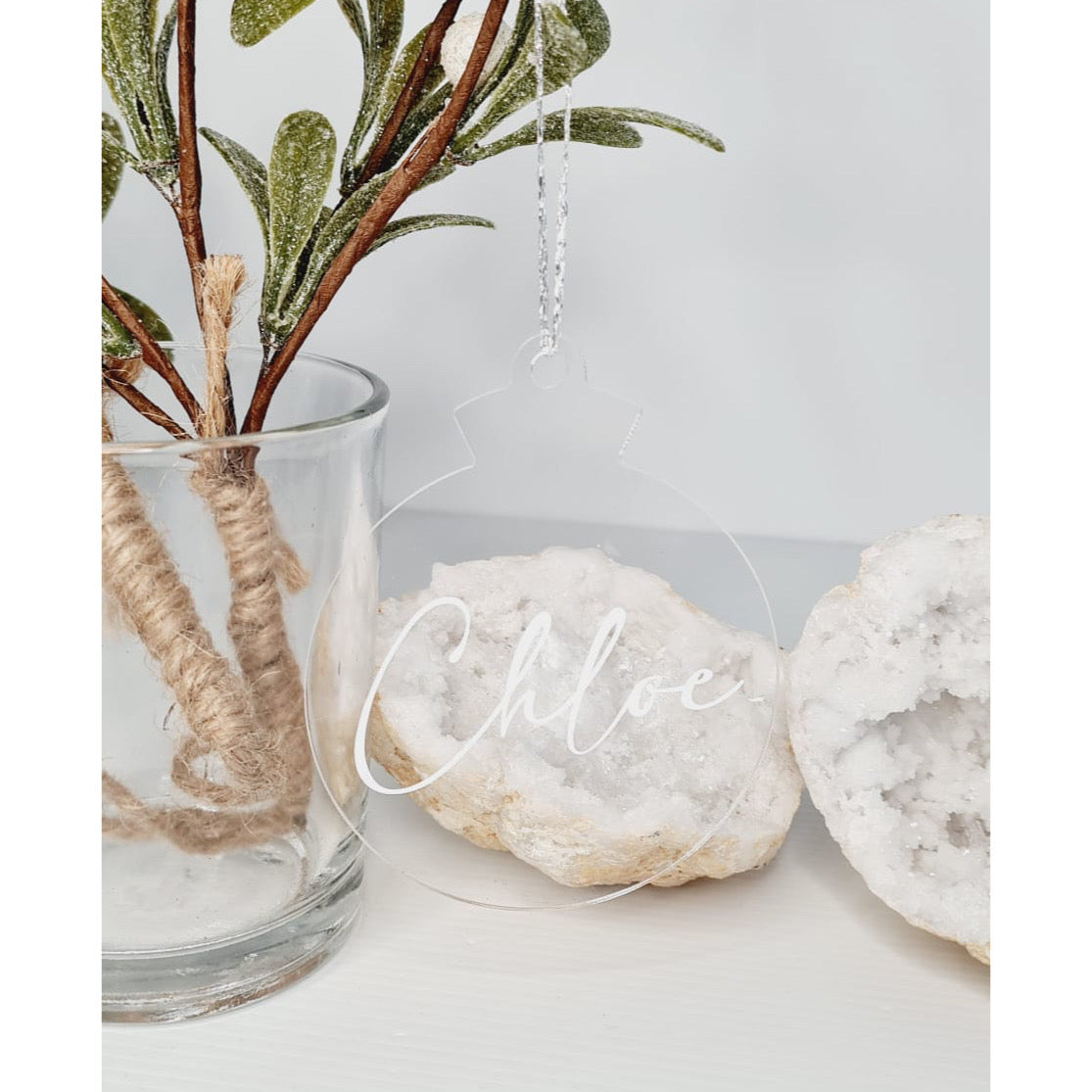 Personalised Acrylic Bauble
