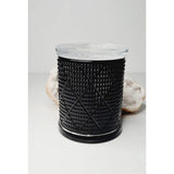 Black Diamond Candle Jar
