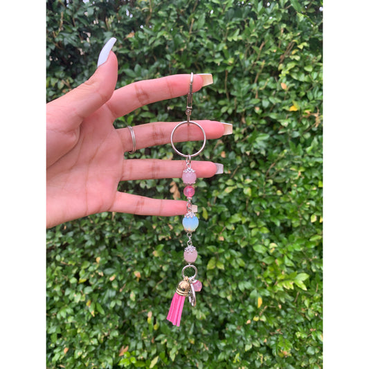 Pretty In Pink Keychain freeshipping - The Aesthetic Cove