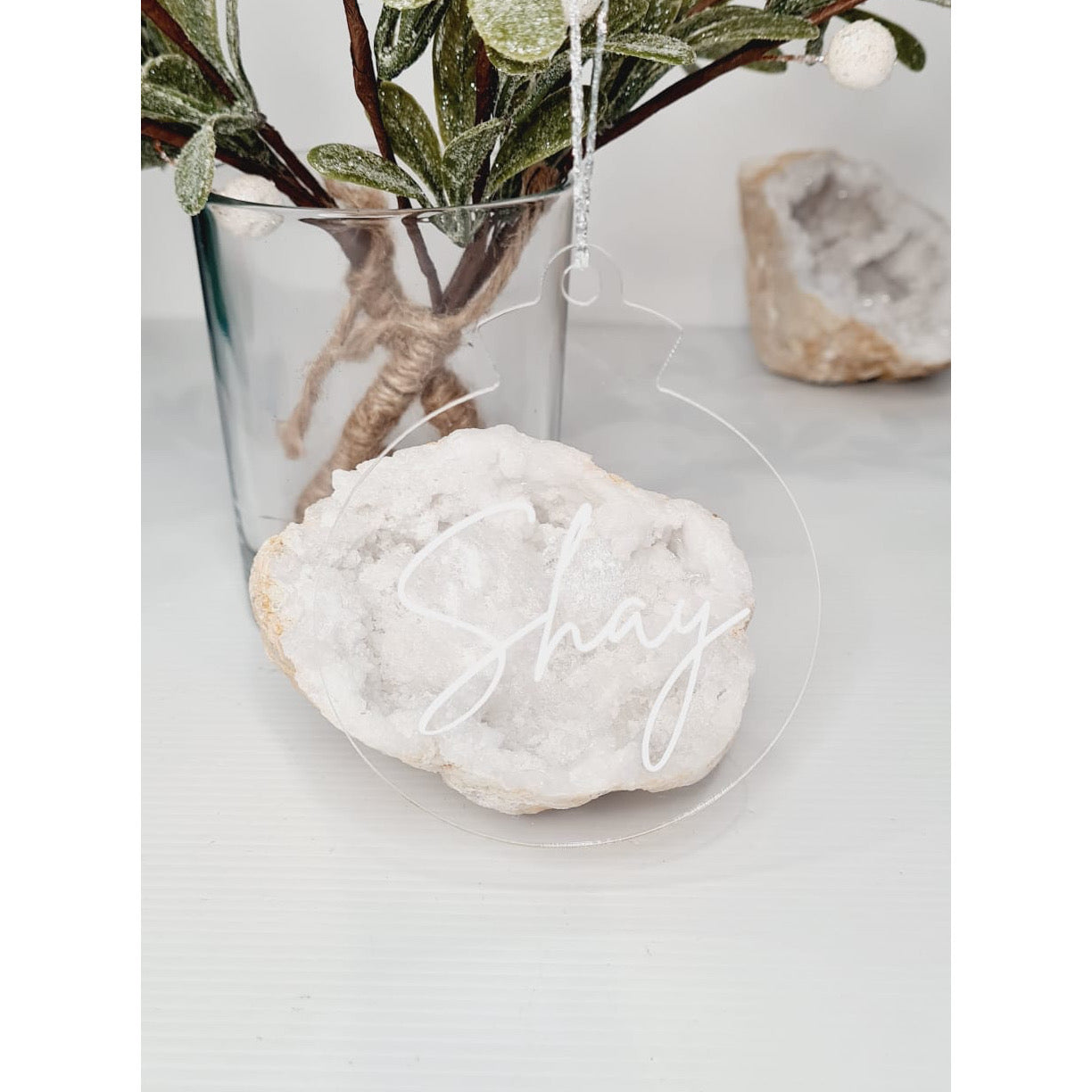 Personalised Acrylic Bauble