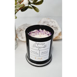 Amethyst Crystal Candle Jar