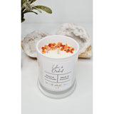 Carnelian Crystal Candle Jar