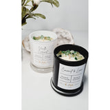 Green Aventurine Crystal Candle Jar