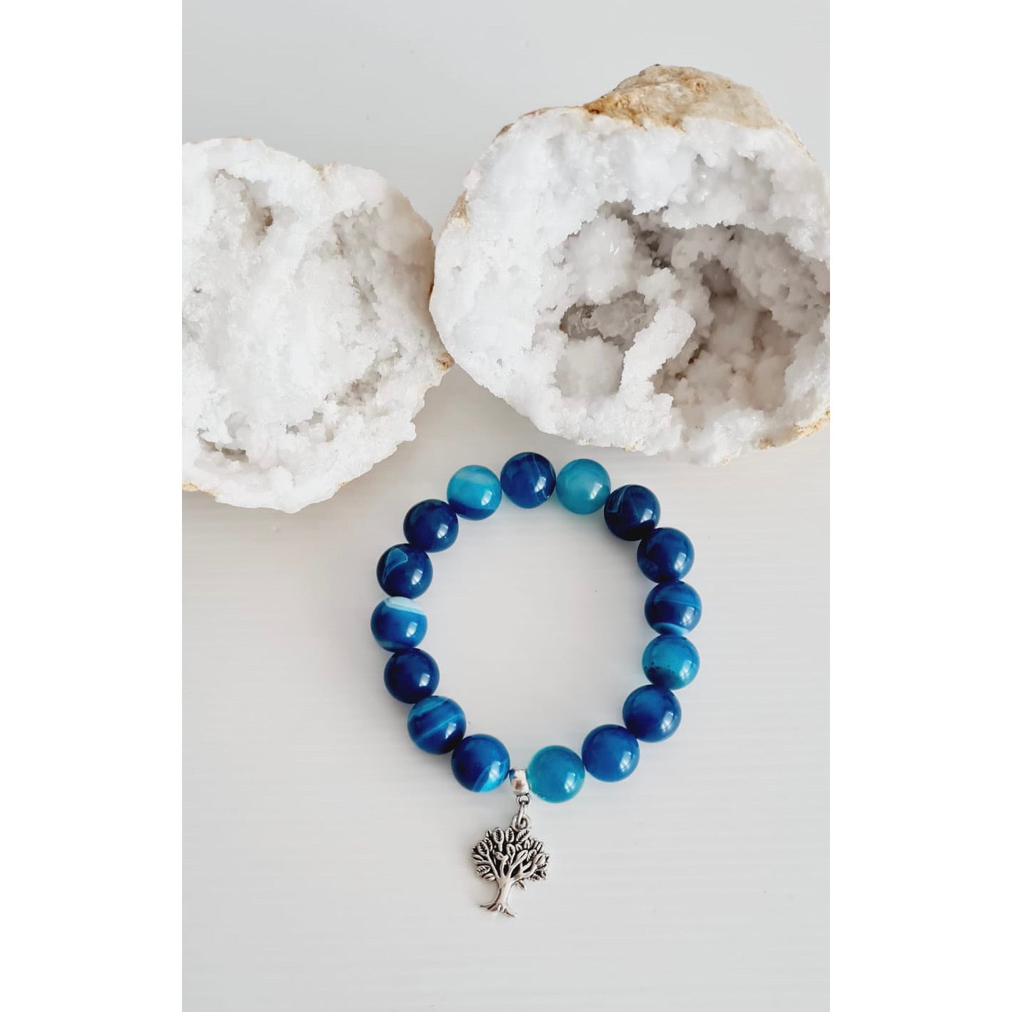 Blue Agate Bracelet